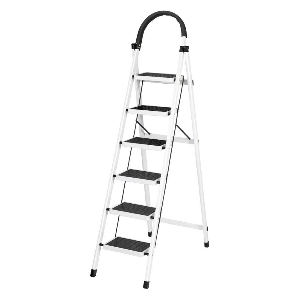 บันได STEP 6 ขั้น MEDILA รุ่น HMLV-00172-6-WH สีขาว_0